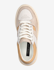 Sneaky Steve - Away W Leather Shoe - lave sneakers - creme/nude - 3