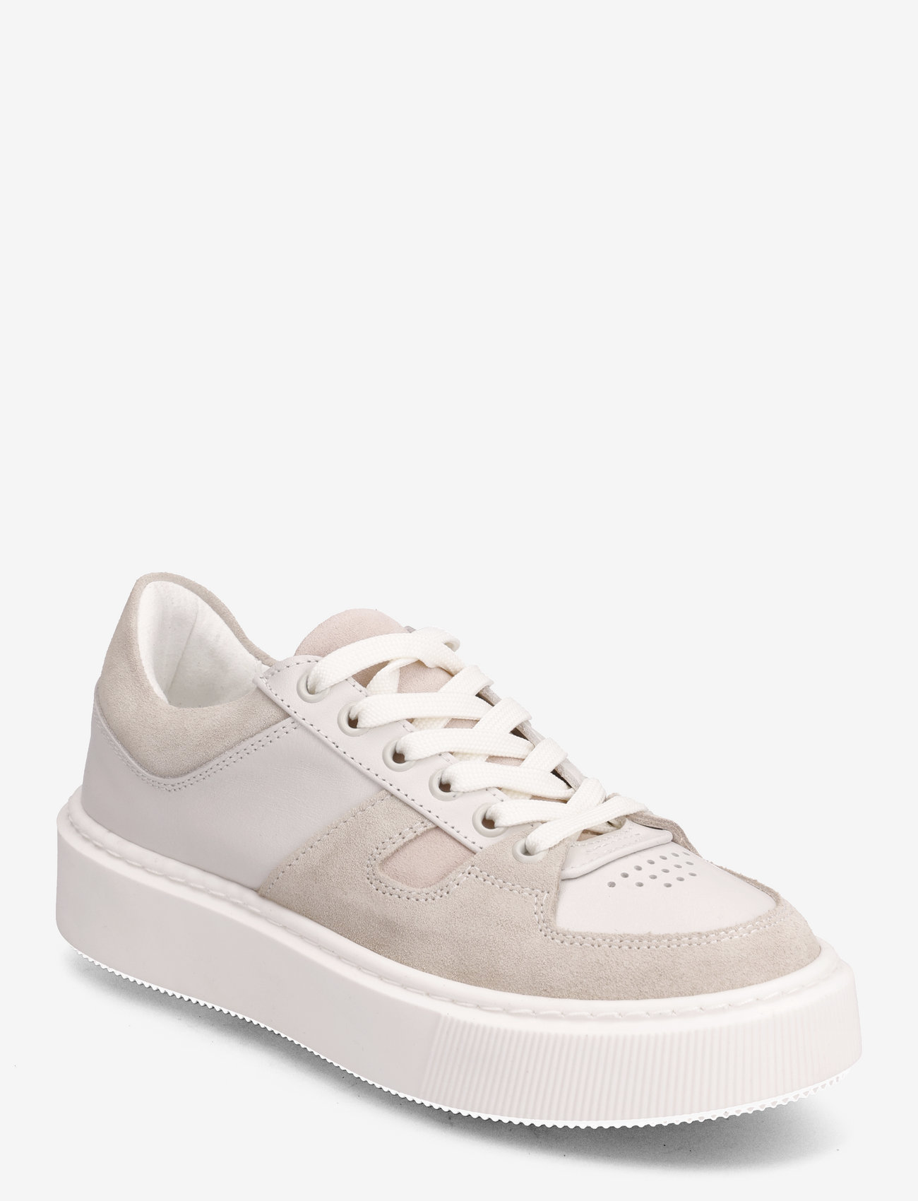 Sneaky Steve - Away W Leather Shoe - lage sneakers - creme/pink - 0