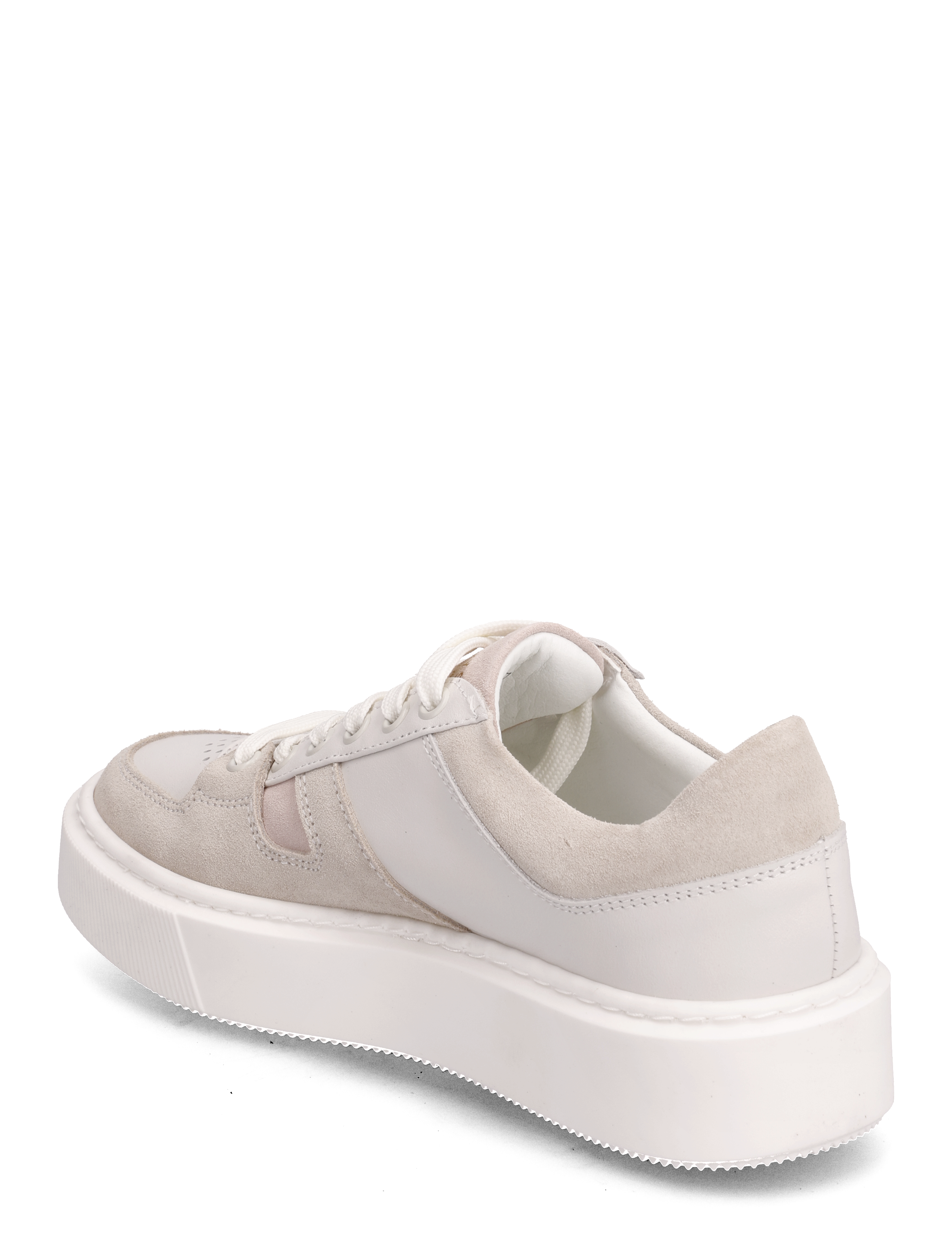 Sneaky Steve - Away W Leather Shoe - creme/pink - 2