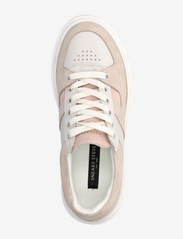 Sneaky Steve - Away W Leather Shoe - sportiska stila apavi ar pazeminātu potītes daļu - creme/pink - 3