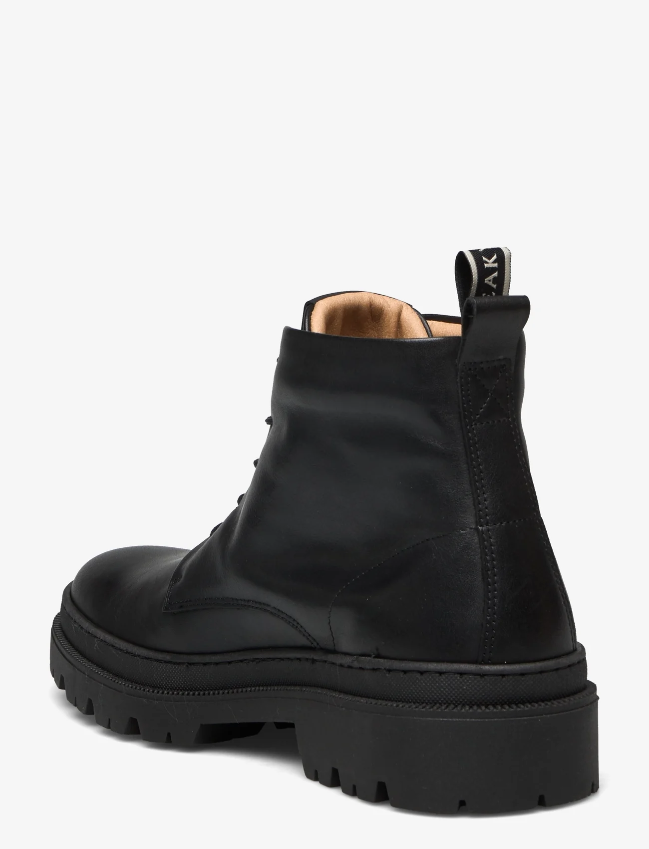Sneaky Steve - Legacy Leather Shoe - paeltega jalanõud - black - 1