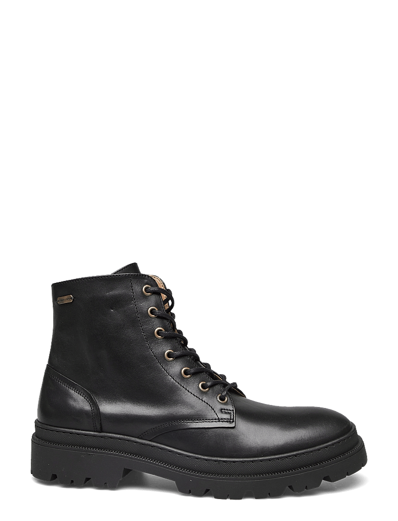 Sneaky Steve - Nero Leather Shoe - kängor med snörning - black - 1