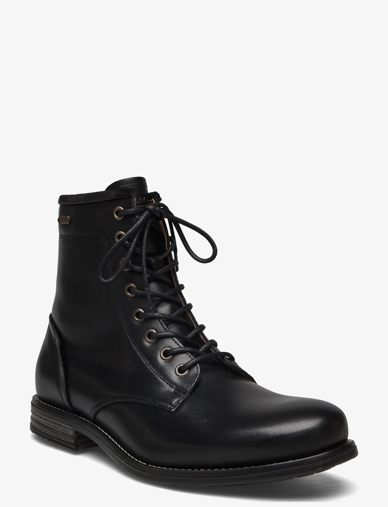 Sneaky Steve - Nicco Leather Shoe - veter schoenen - black - 0