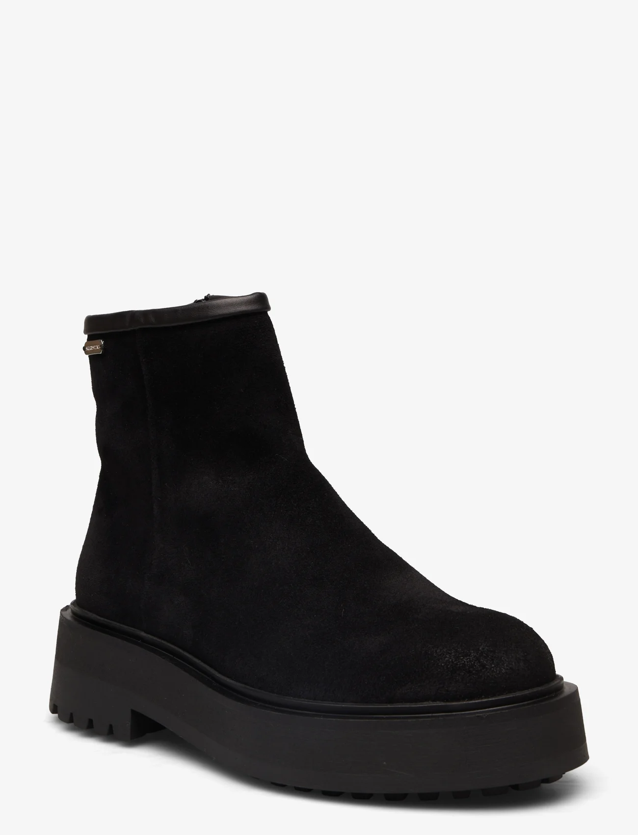 Sneaky Steve - Crid W Suede - flat ankle boots - black - 0