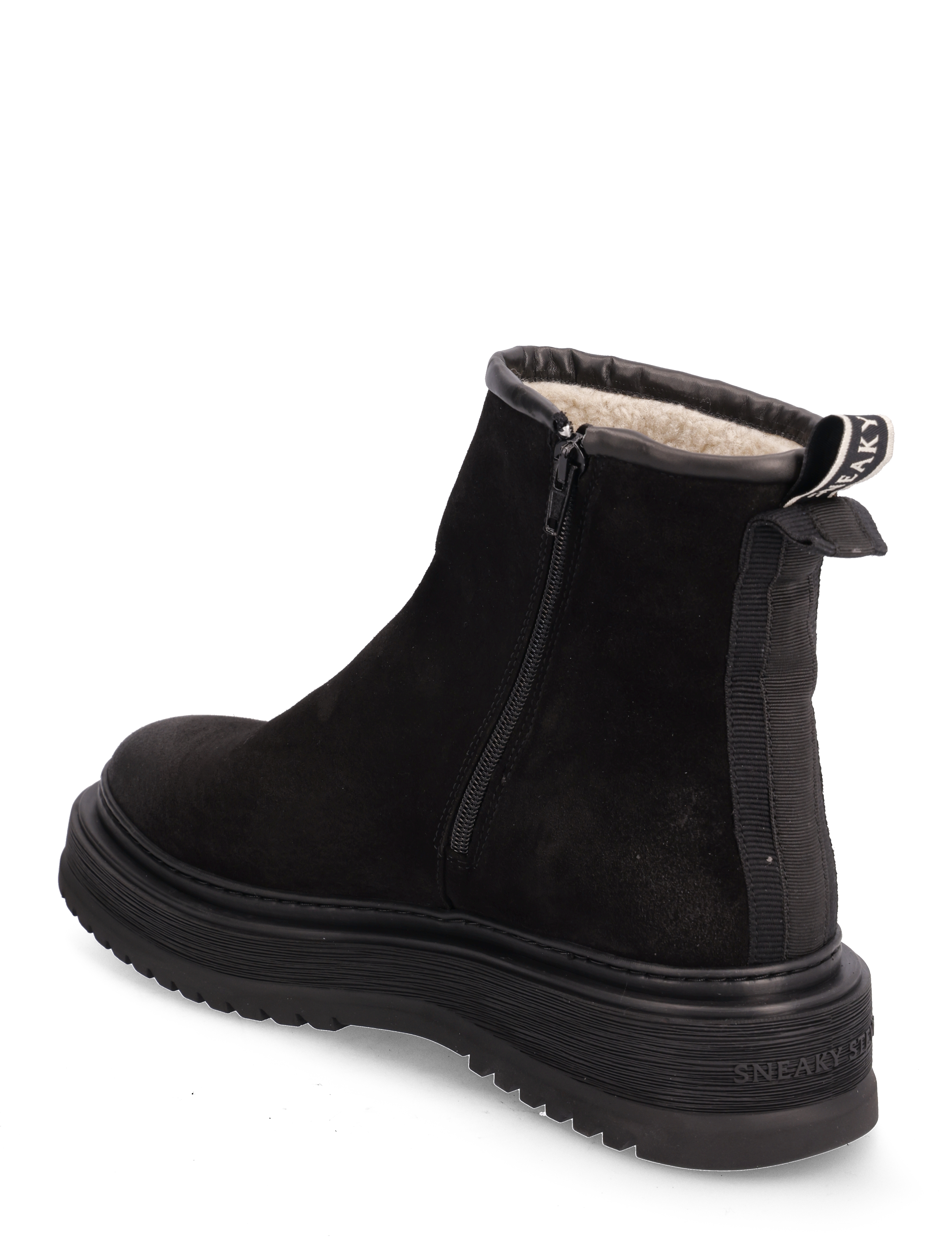 Sneaky Steve - Tumbler U Suede Tobacco - vinterstøvler - black - 2