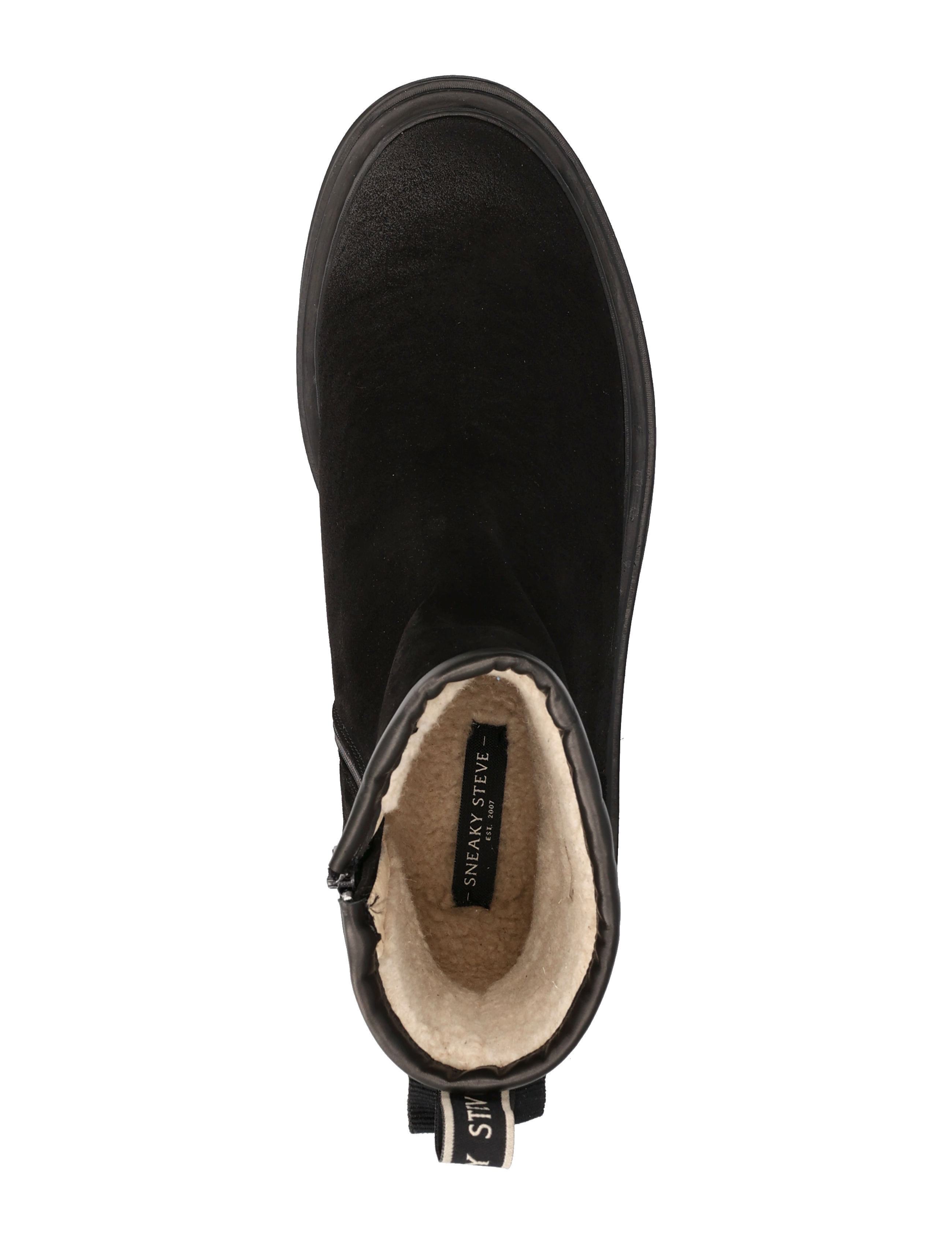 Sneaky Steve - Tumbler U Suede Tobacco - vinterstøvler - black - 3
