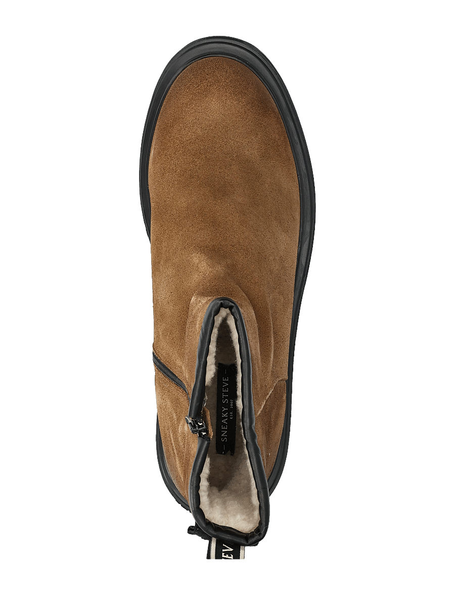Sneaky Steve - Tumbler U Suede Tobacco - bottes d'hiver - tobacco - 3