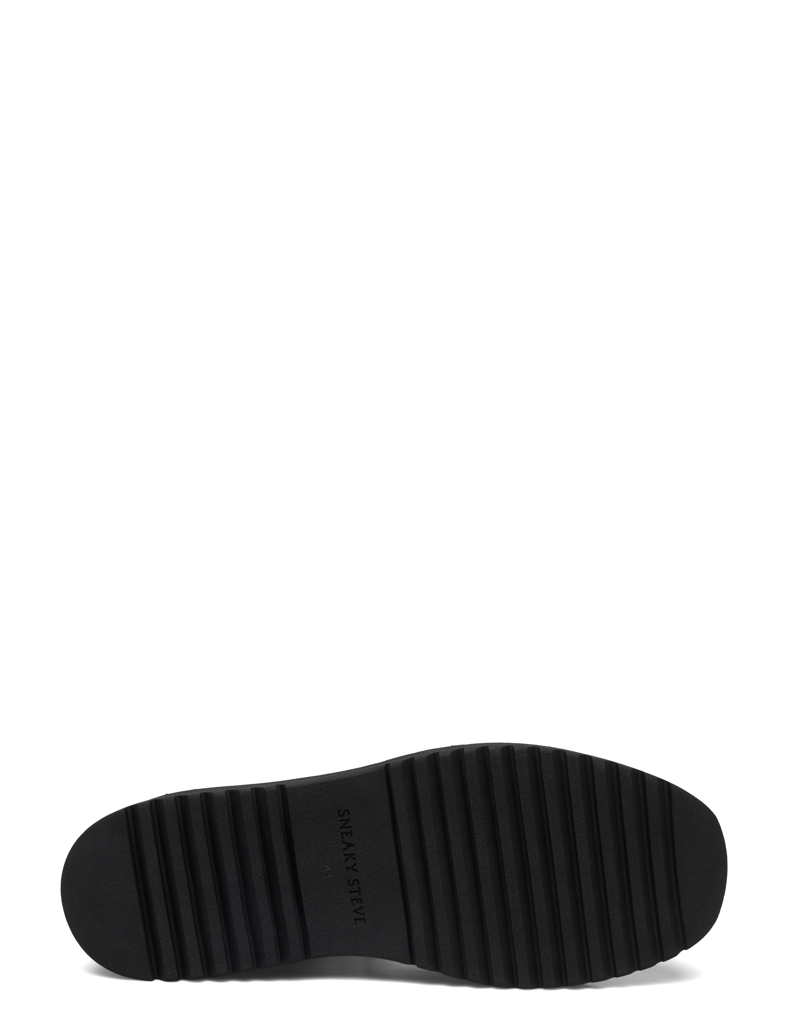 Sneaky Steve - Slack U Leather Shoe - miesten - black - 4
