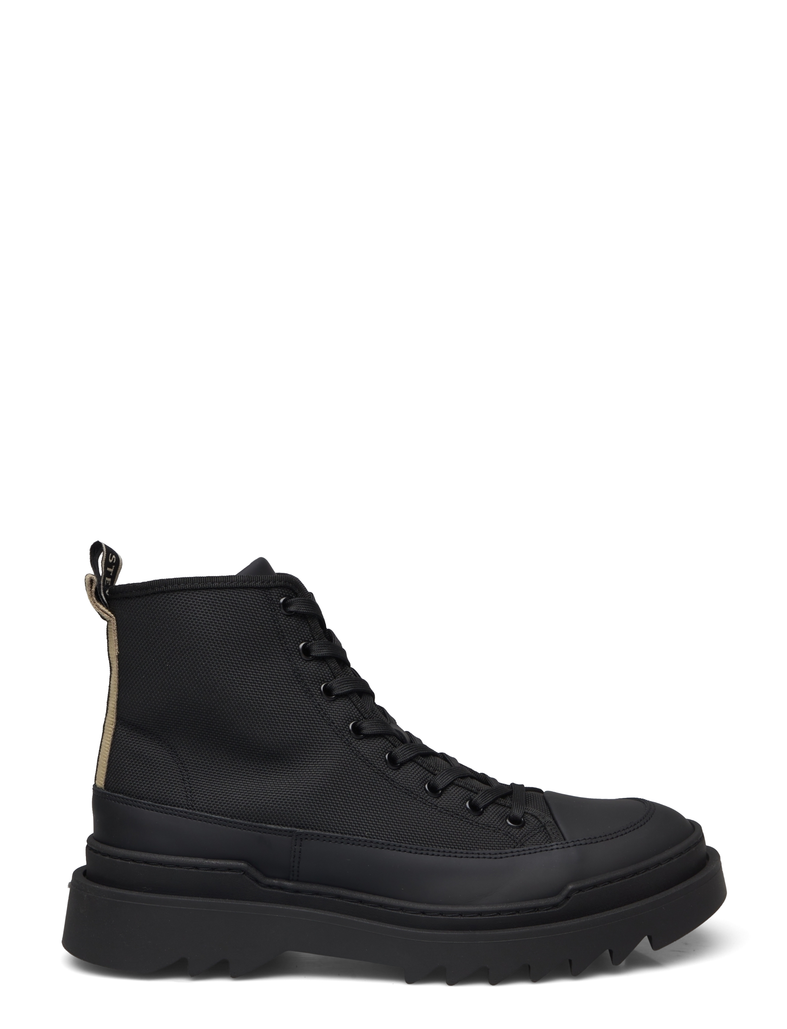 Sneaky Steve - Kamiki High U Textile Black - høje sneakers - black - 1