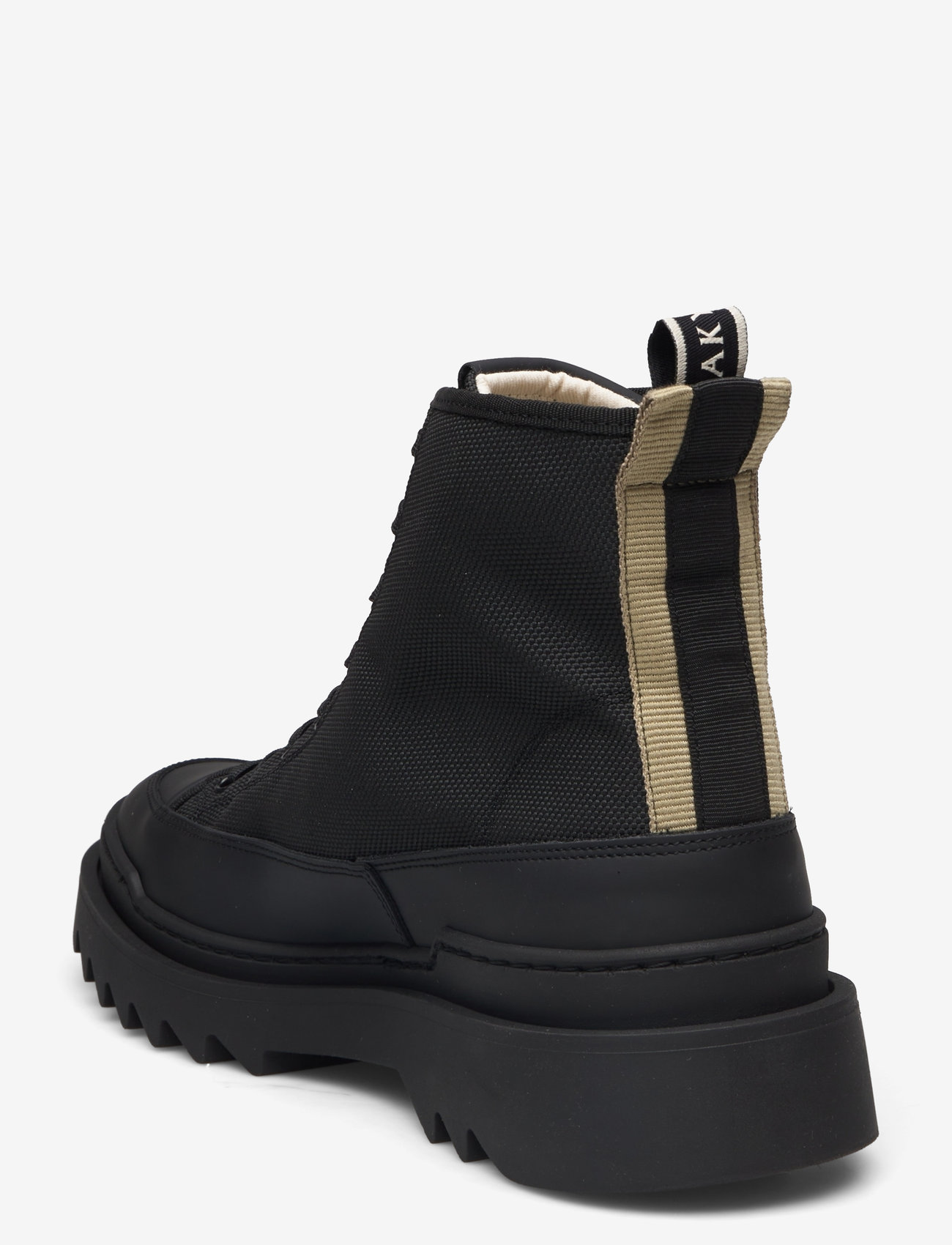 Sneaky Steve - Kamiki High U Textile Black - høje sneakers - black - 2