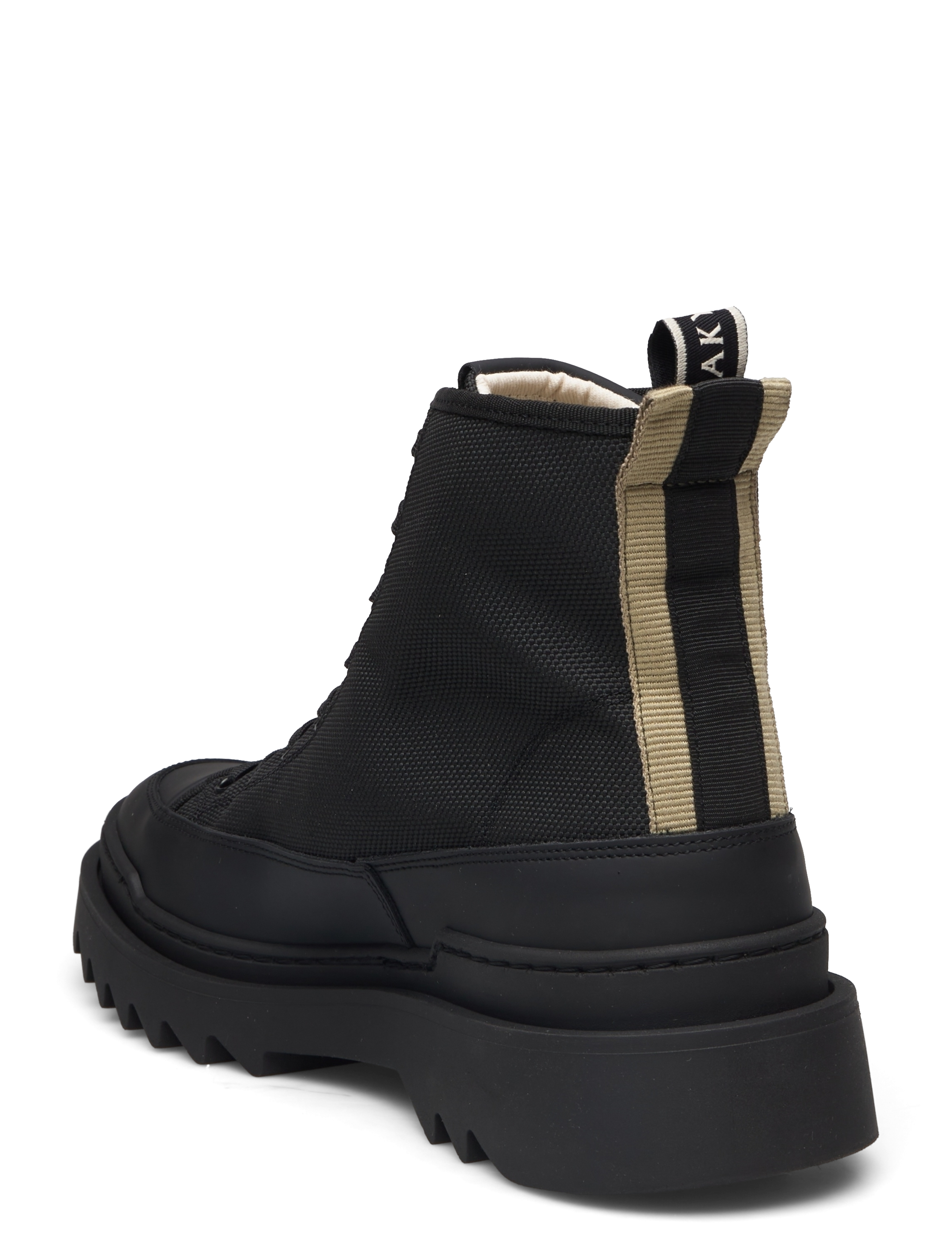 Sneaky Steve - Kamiki High U Textile Black - høje sneakers - black - 2