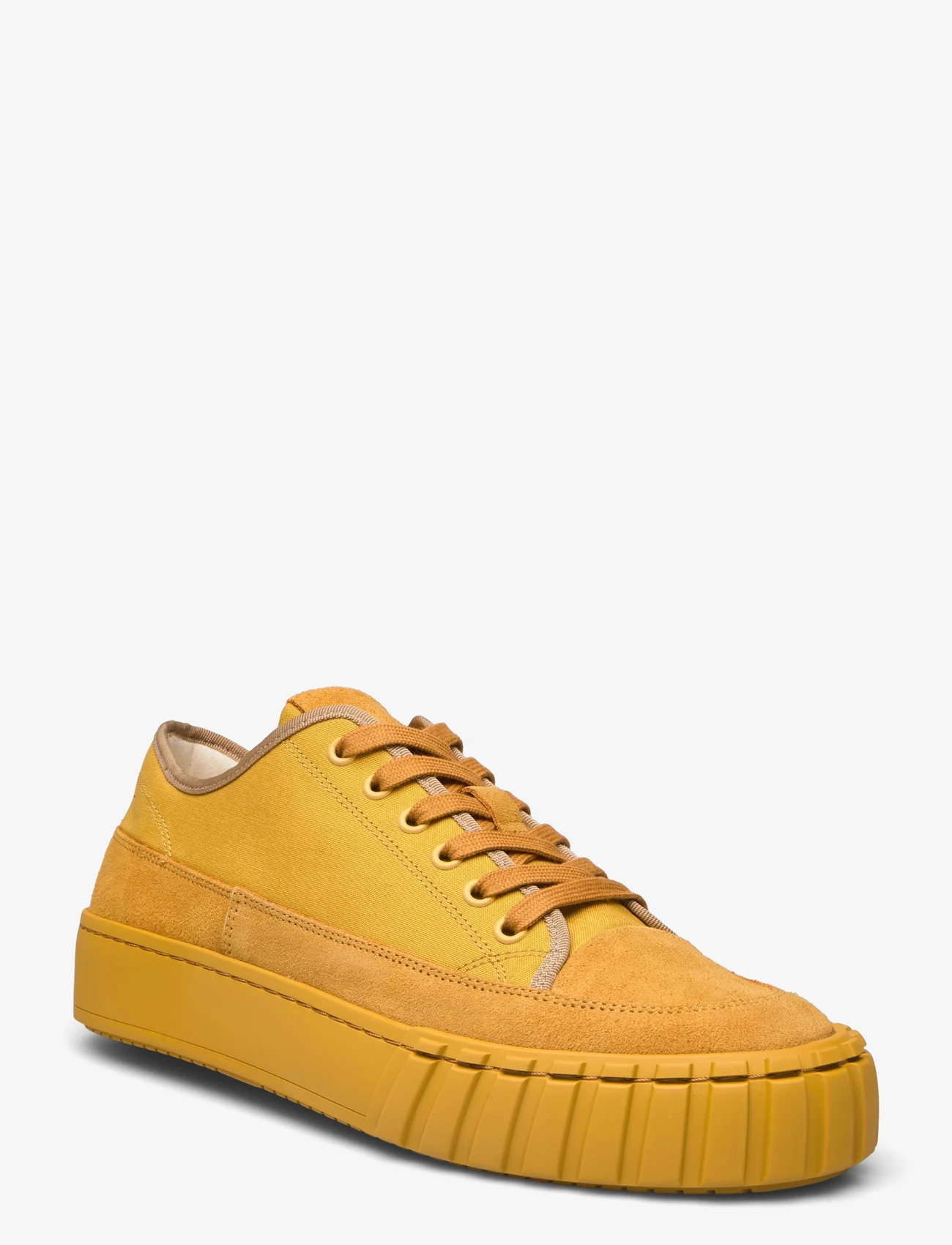 Sneaky Steve - Karma Low U Textile - låga sneakers - mustard - 0