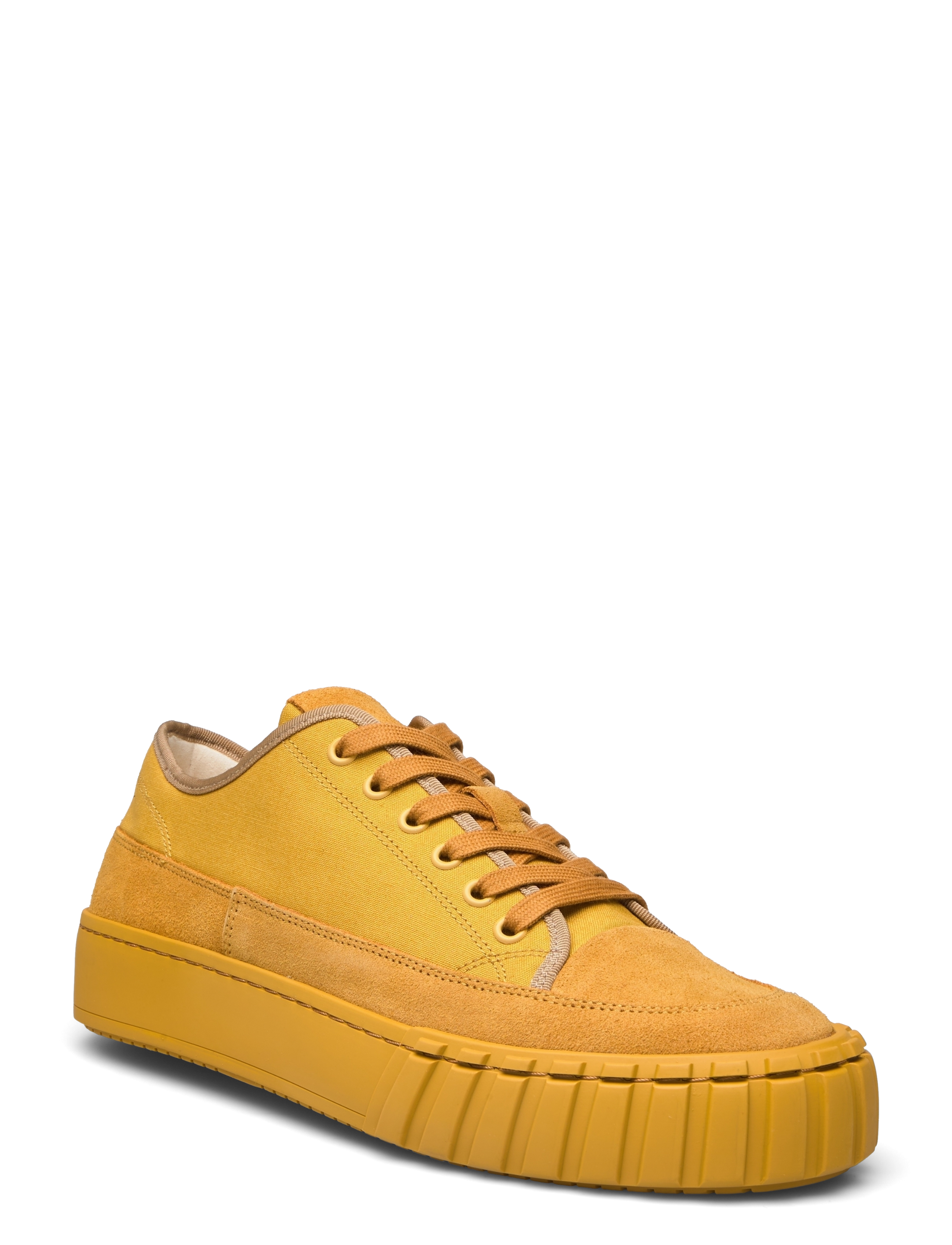 Karma Low U Textile Offwhite - MUSTARD