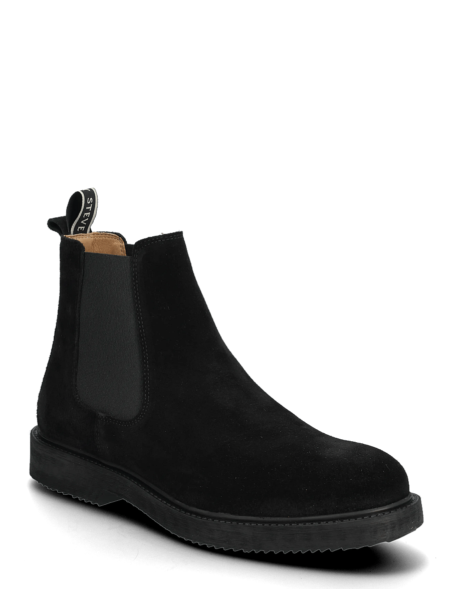 Sneaky Steve - Sense Suede Black - chelsea boots - black - 0