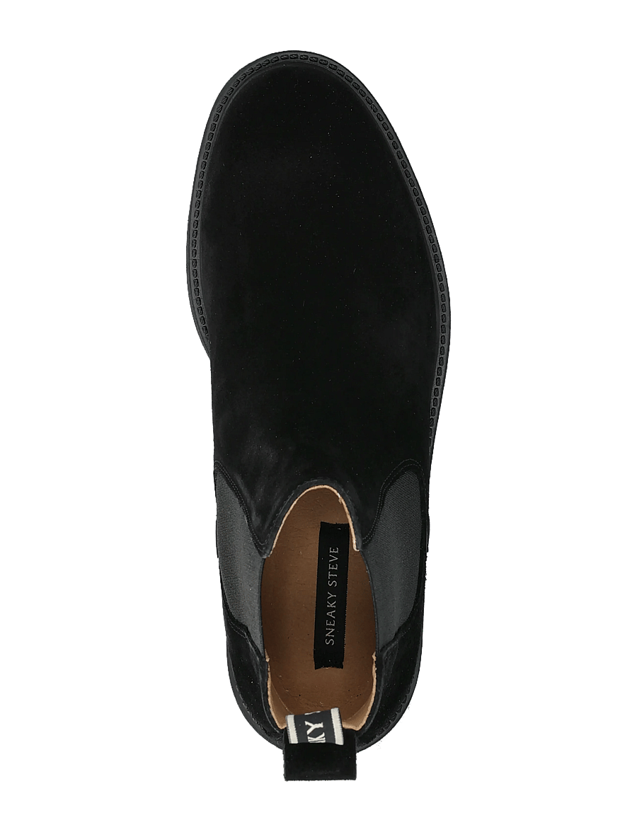 Sneaky Steve - Sense Suede Black - chelsea boots - black - 3