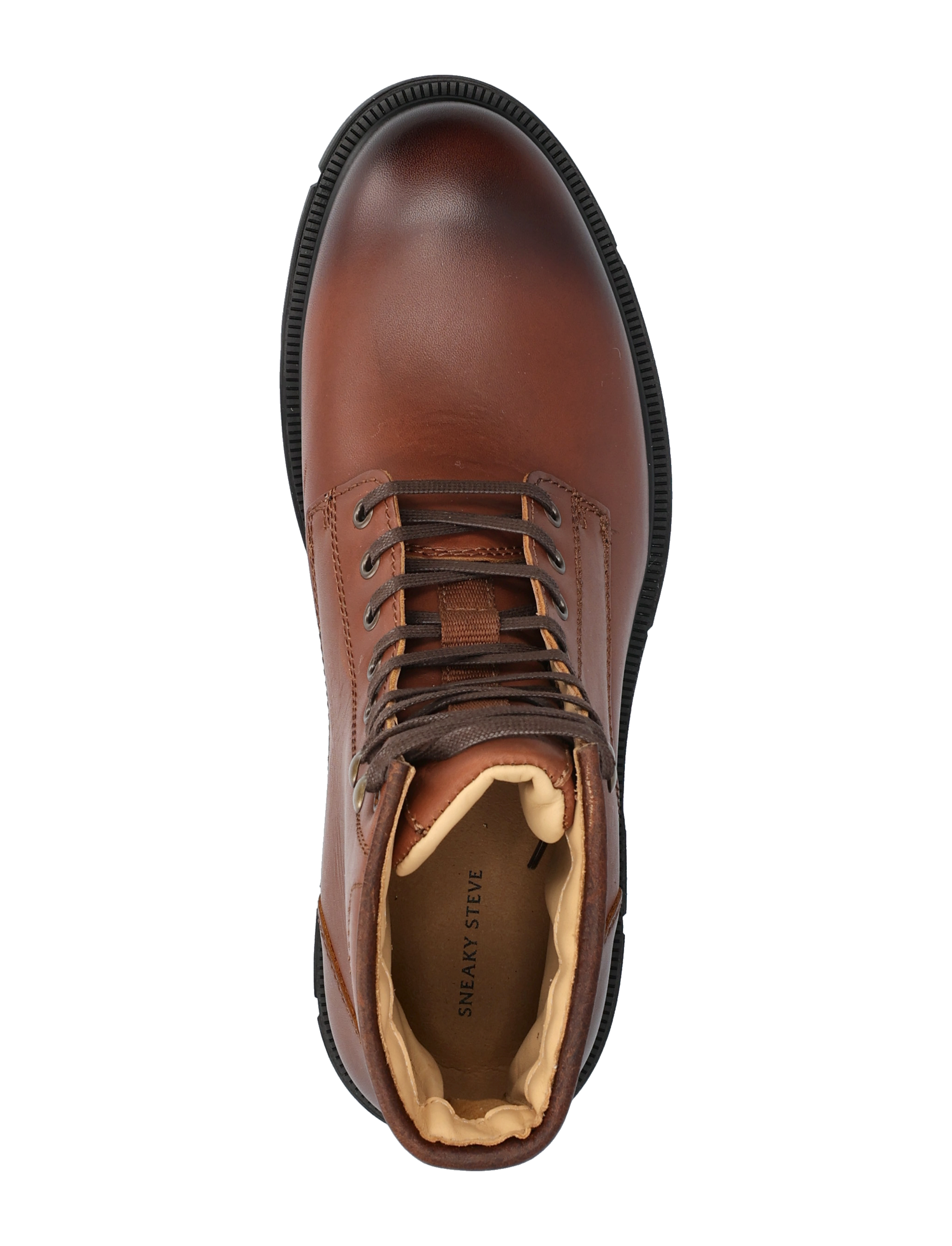 Sneaky Steve - Howlin U - schnürschuhe - cognac - 3