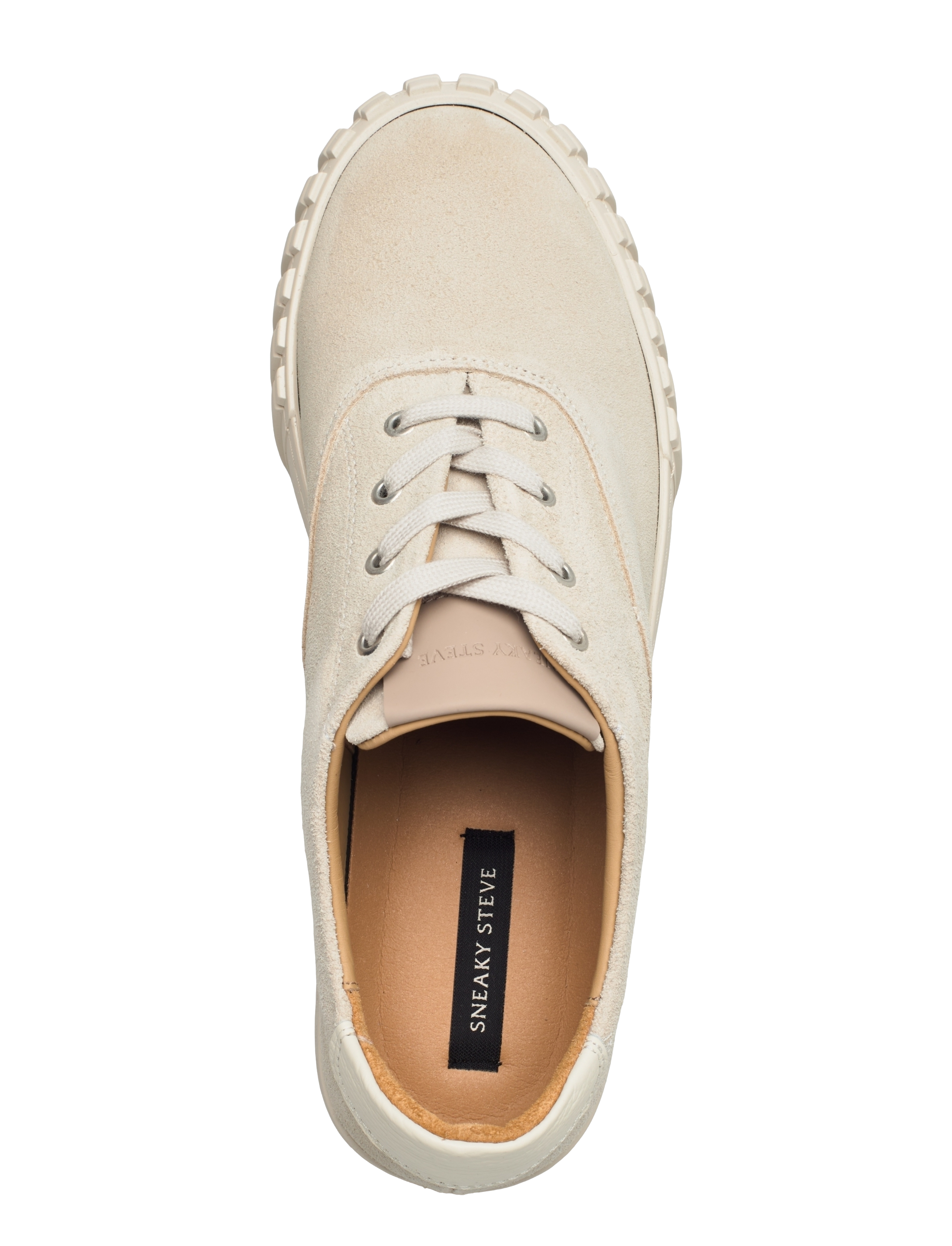 Sneaky Steve - Kim U Chocolate - business-sneakers - light beige - 3