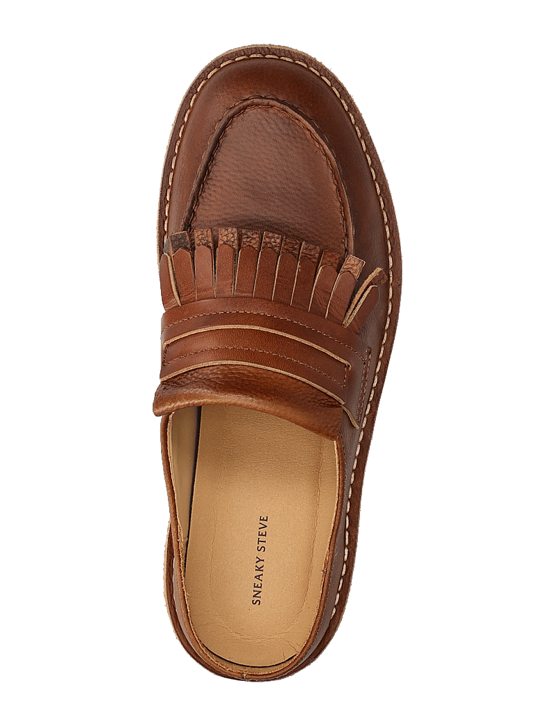 Sneaky Steve - Frans U Cognac - slip-on sneakers - cognac - 3