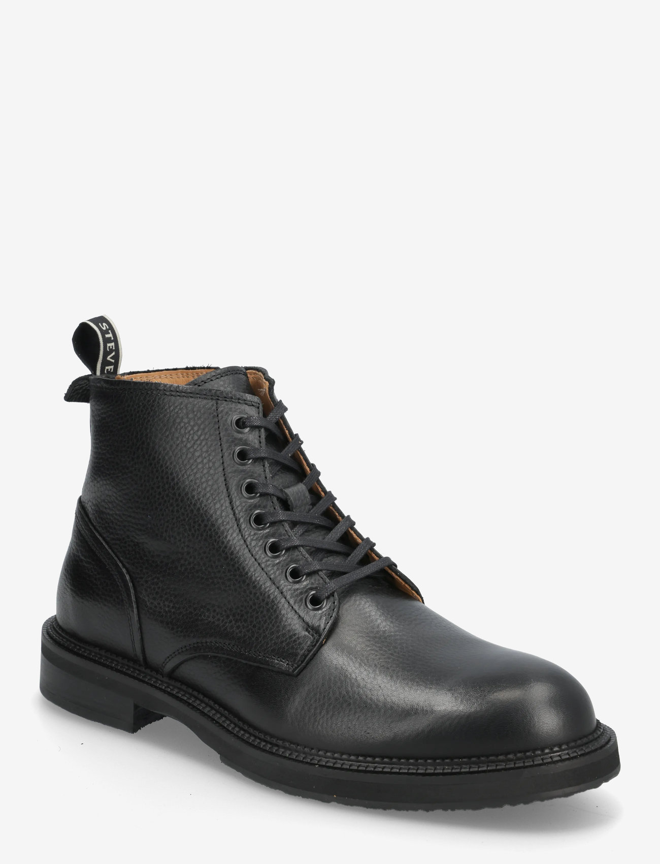 Sneaky Steve - Kenny Cognac - laced boots - black - 0