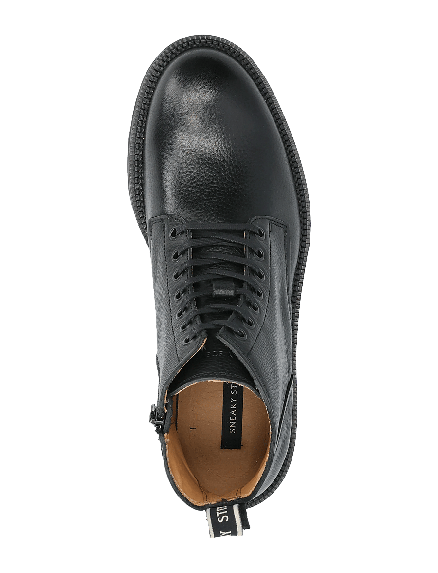 Sneaky Steve - Kenny Cognac - buty sznurowane - black - 3