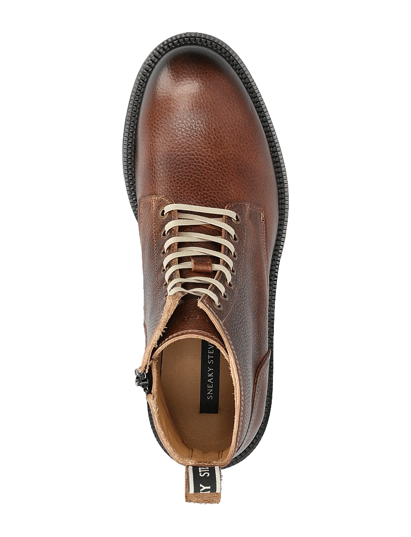 Sneaky Steve - Kenny Cognac - kängor med snörning - cognac - 3