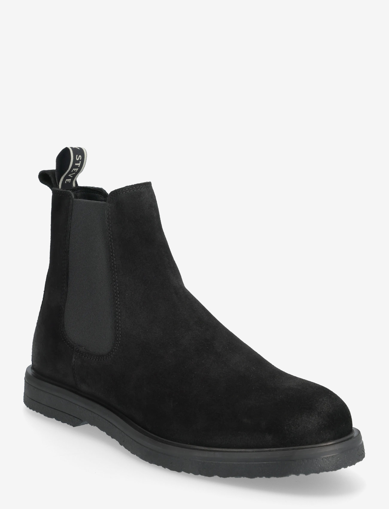 Sneaky Steve - Stanley Suede Black - chelsea boots - black - 0