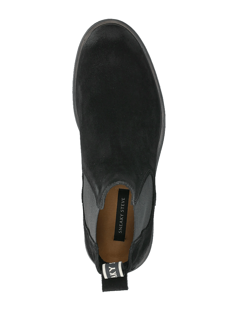 Sneaky Steve - Stanley Suede Black - chelsea boots - black - 3