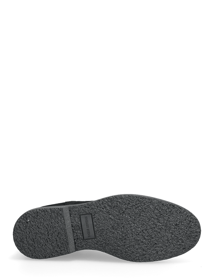 Sneaky Steve - Stanley Suede Black - chelsea boots - black - 4
