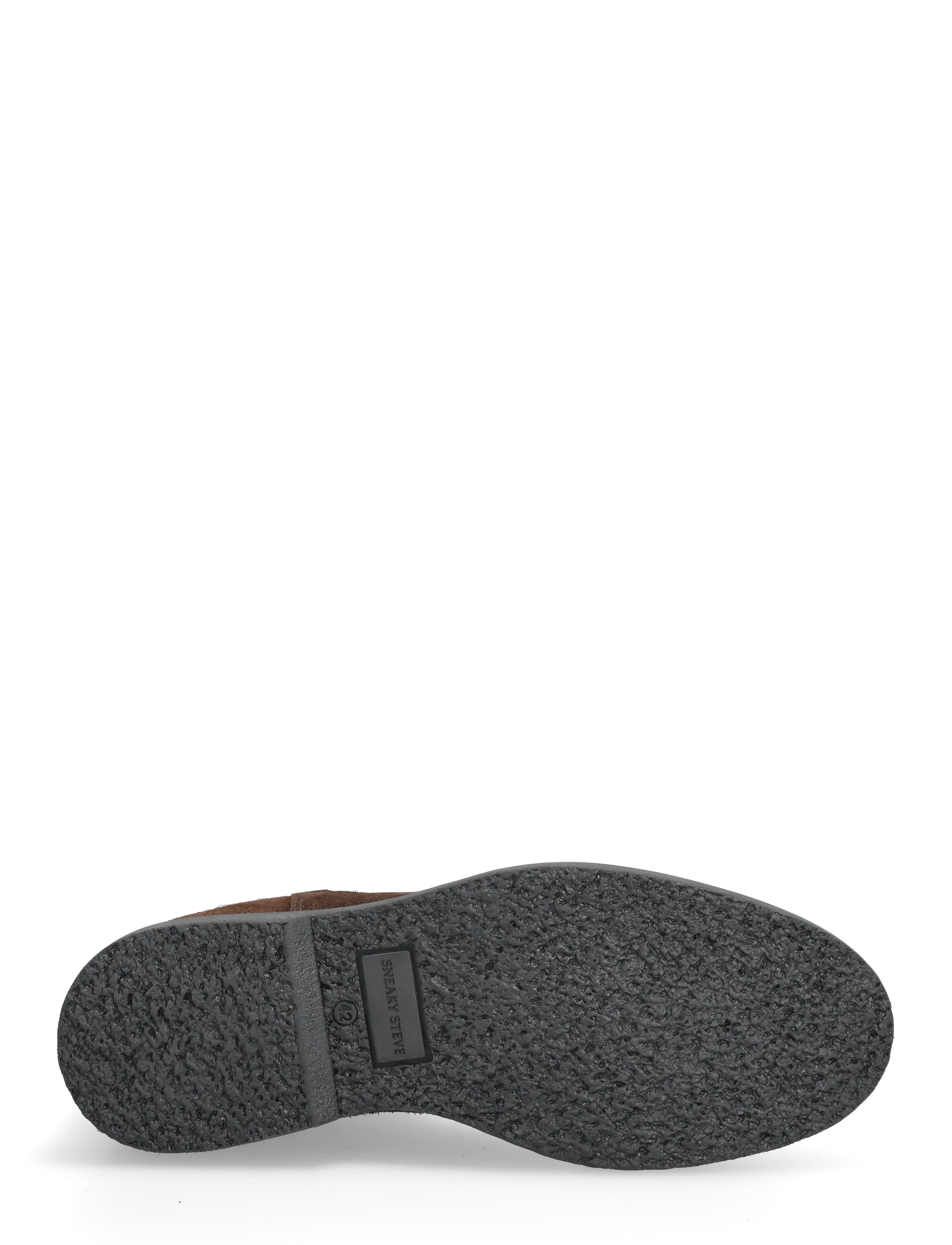 Sneaky Steve - Stanley Suede Chocolate - chelsea boots - chocolate - 4