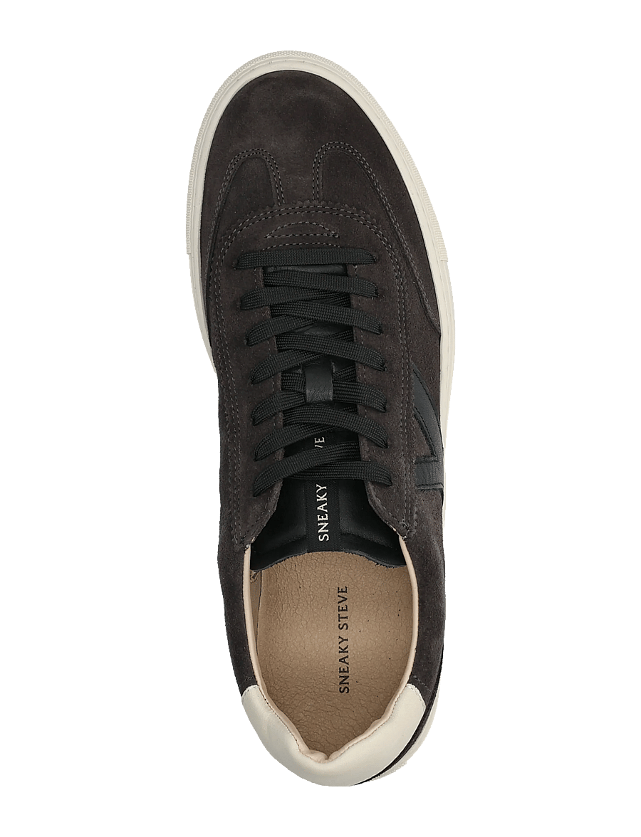 Sneaky Steve - Milwauke Suede Charcoal - sneakers - charcoal - 3