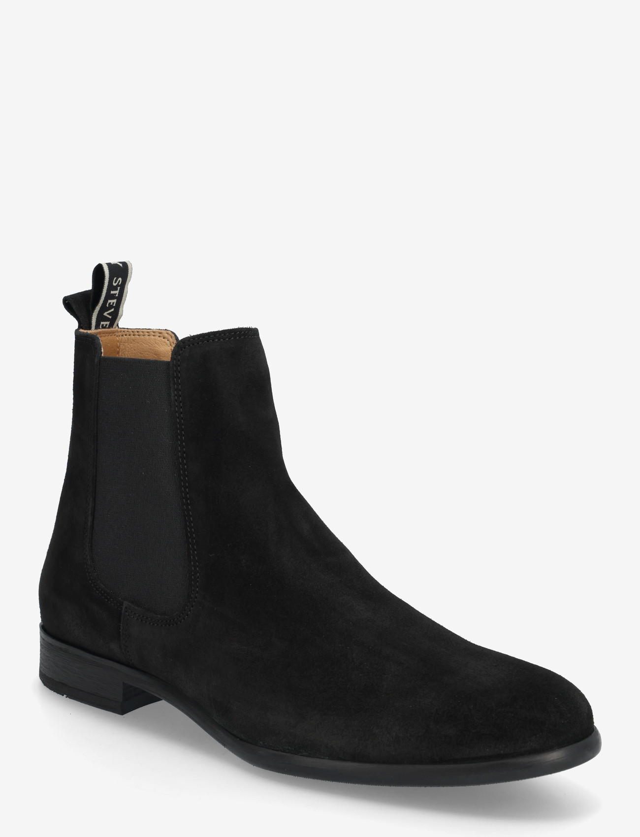 Sneaky Steve - Covent Chelsea Suede Chocolate - chelsea boots - black - 0