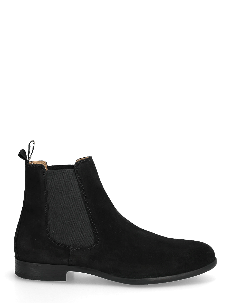 Sneaky Steve - Covent Chelsea Suede Black - chelsea boots - black - 1