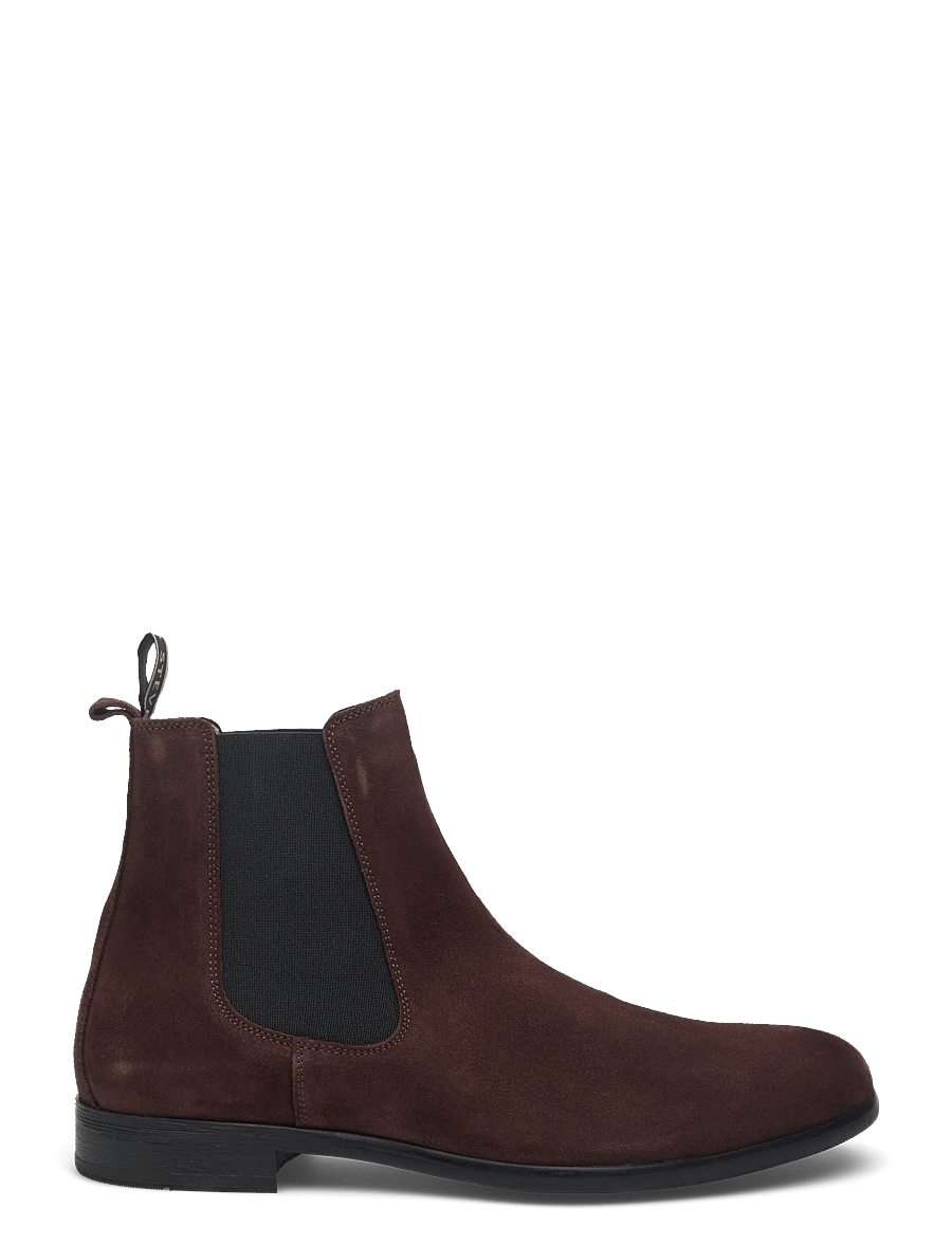 Sneaky Steve - Covent Chelsea Suede Black - chelsea boots - chocolate - 1