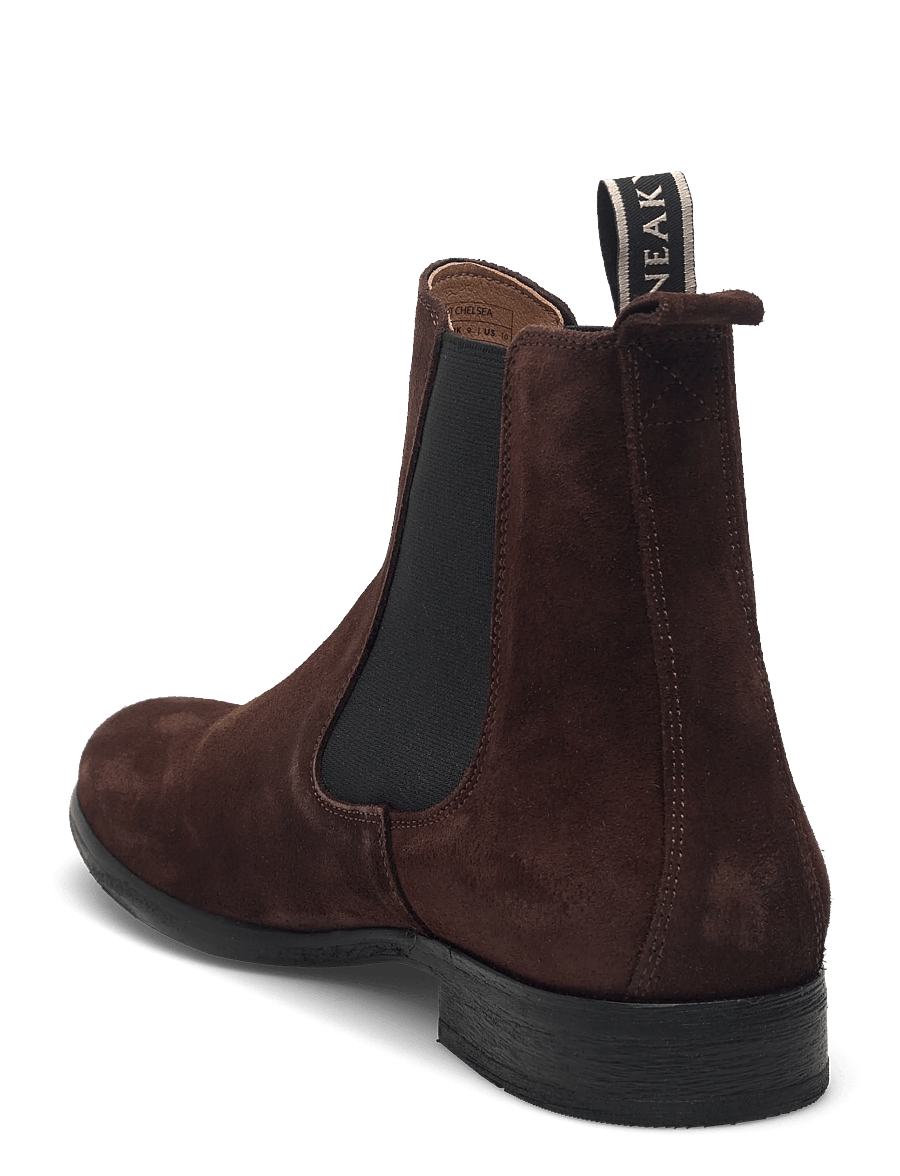 Sneaky Steve - Covent Chelsea Suede Black - chelsea boots - chocolate - 2