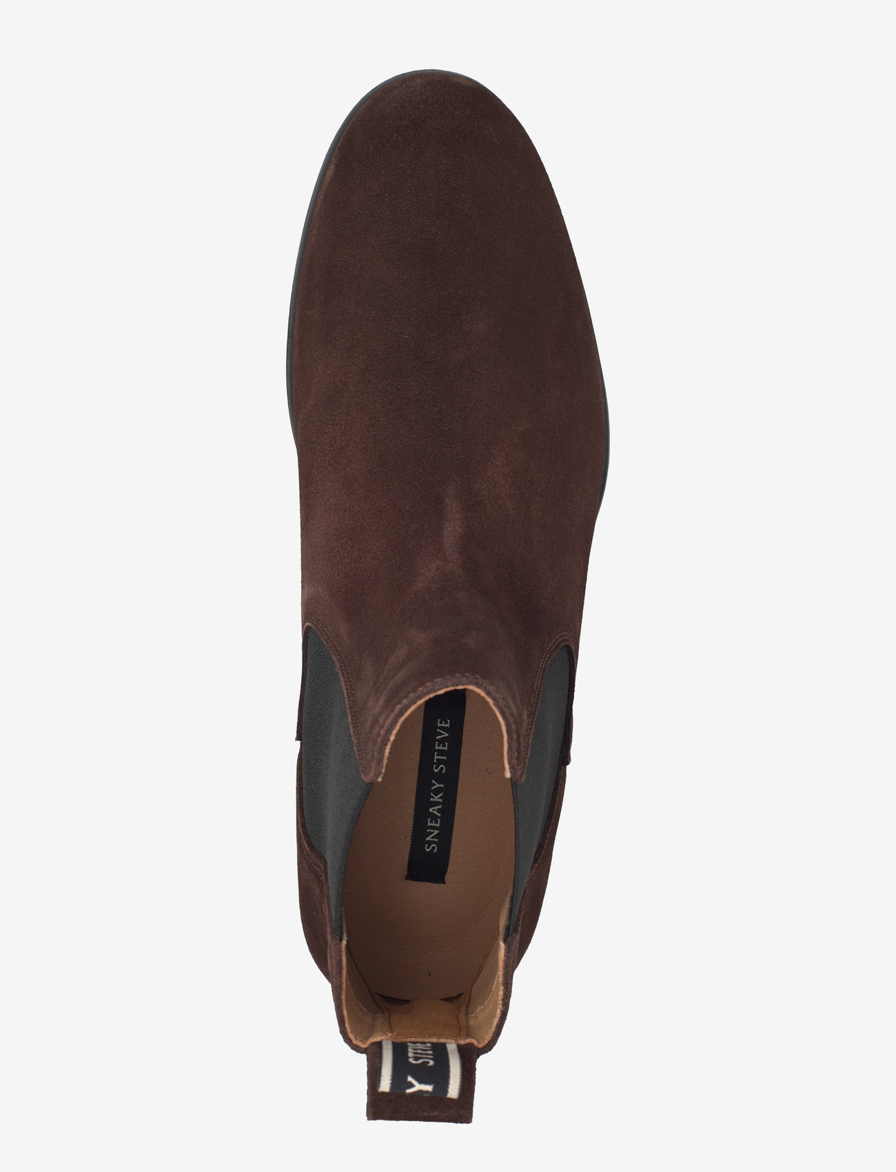 Sneaky Steve - Covent Chelsea Suede Black - chelsea boots - chocolate - 3