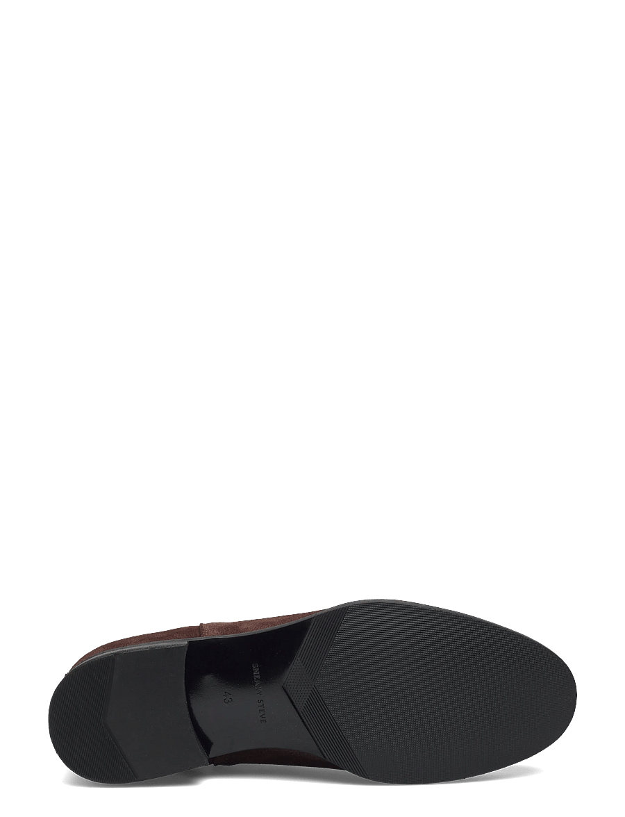 Sneaky Steve - Covent Chelsea Suede Black - chelsea boots - chocolate - 4