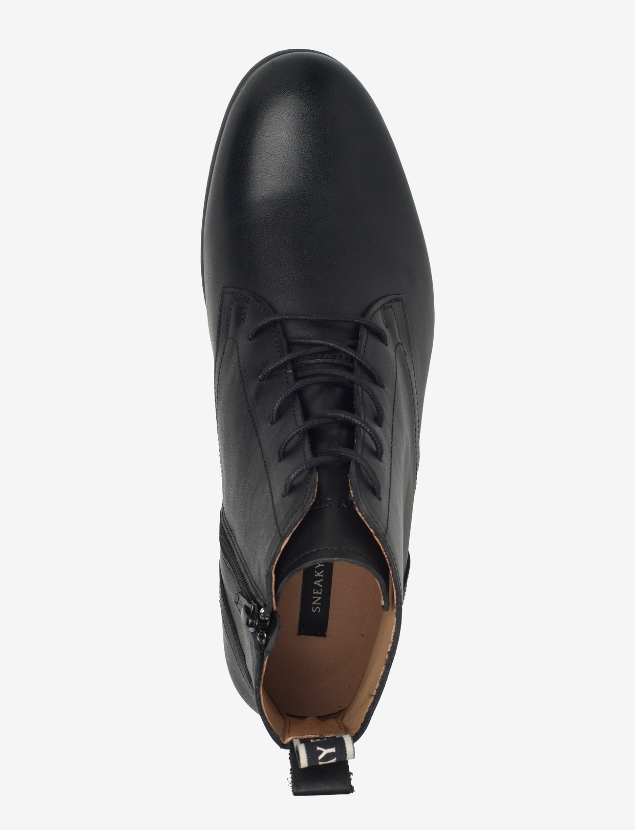 Sneaky Steve - Covent Lace Up Black Texas - støvler med snøre - black texas - 3