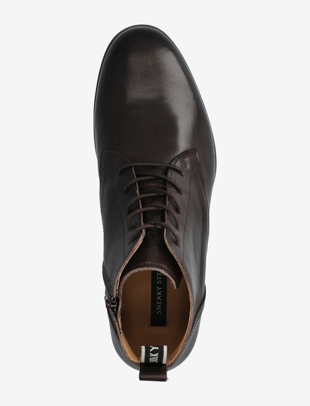Sneaky Steve - Covent Lace Up Black Texas - støvler med snøre - brown texas - 3