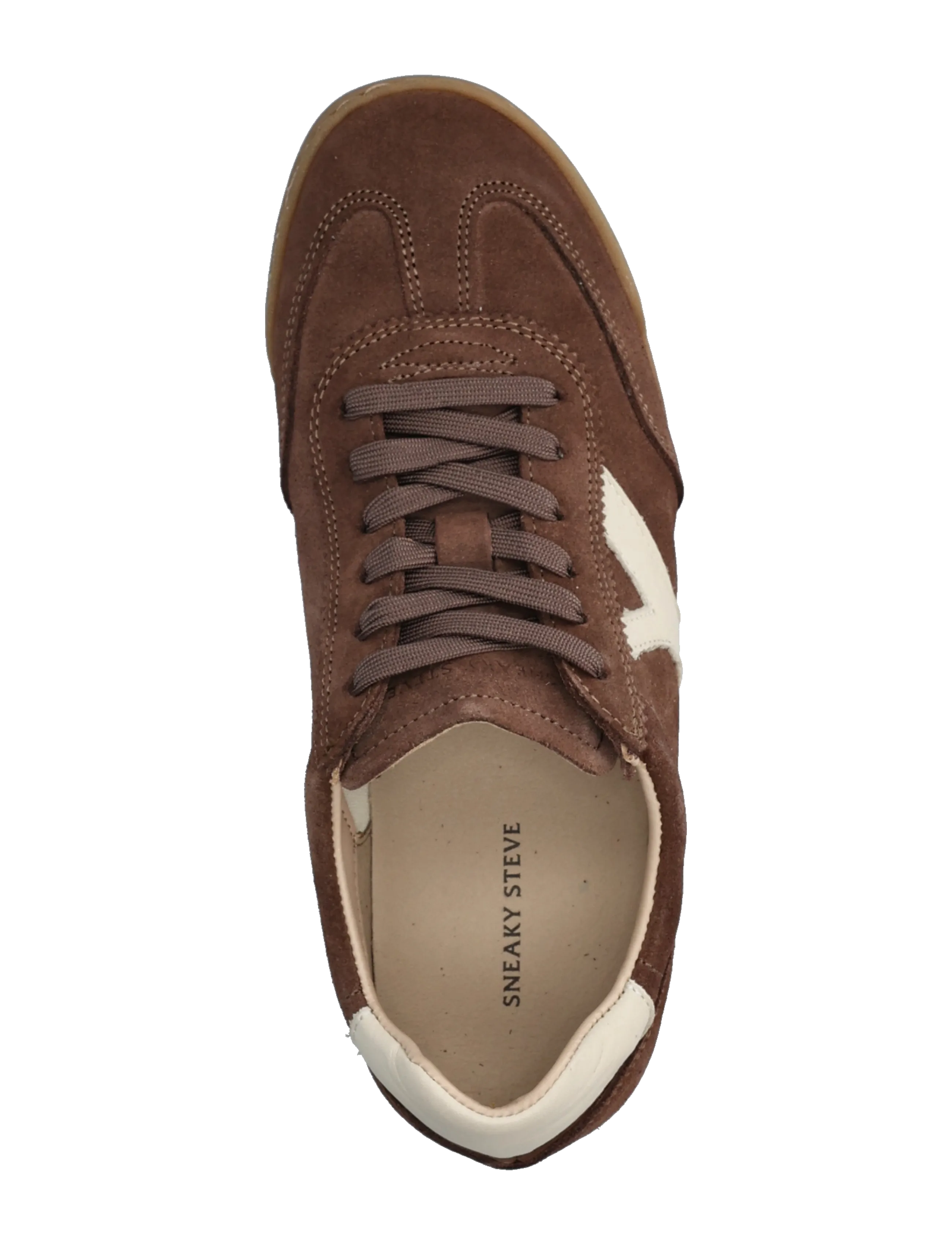 Sneaky Steve - Milwauke Slim Suede - låga sneakers - light coffe - 3