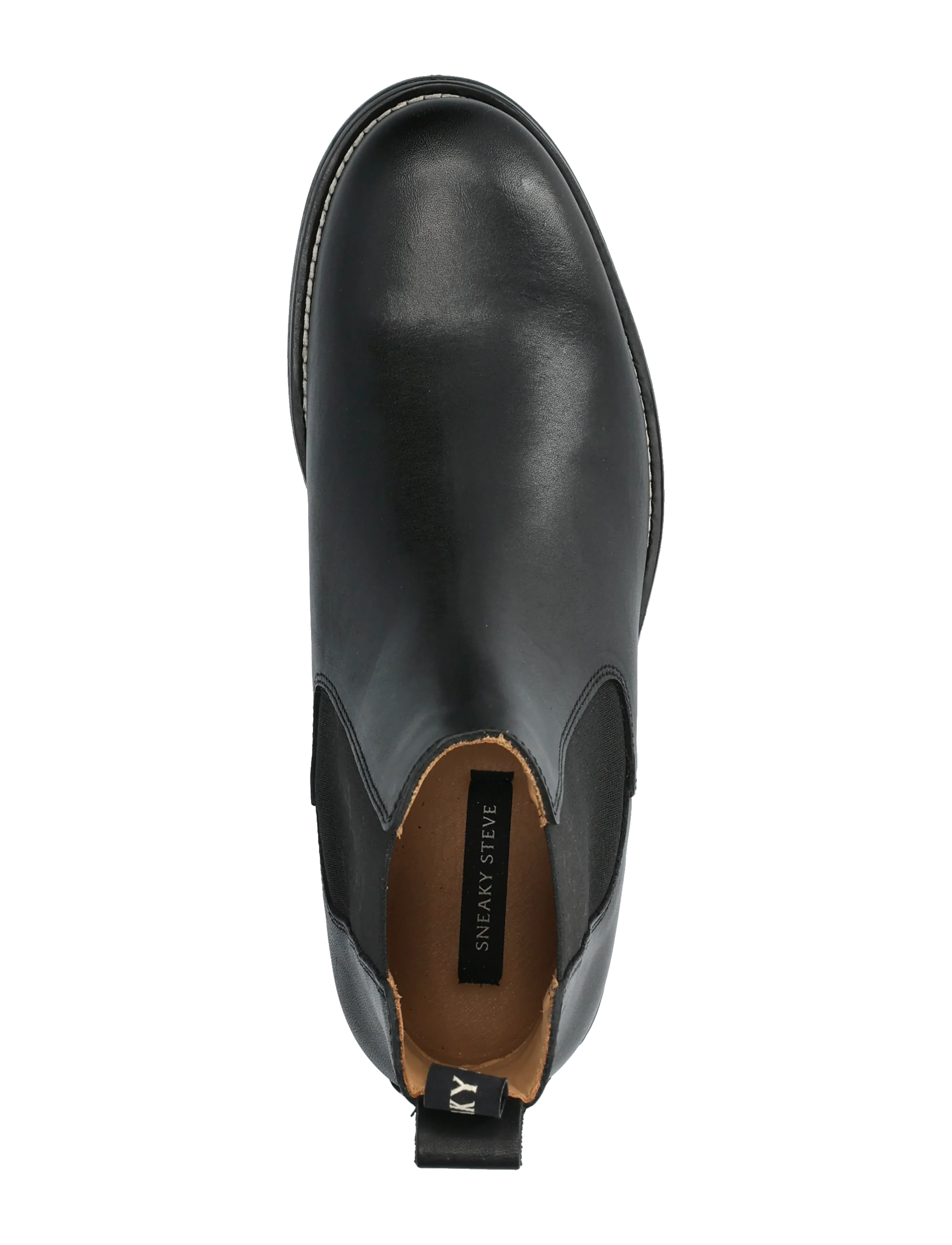Sneaky Steve - Cash Cognac - chelsea boots - black - 3