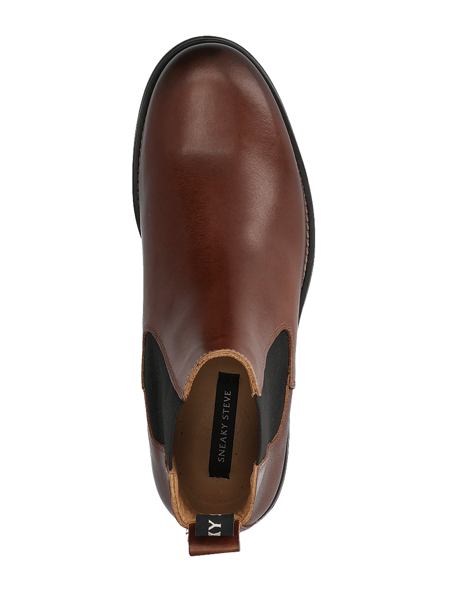 Sneaky Steve - Cash Brown - chelsea boots - cognac - 3