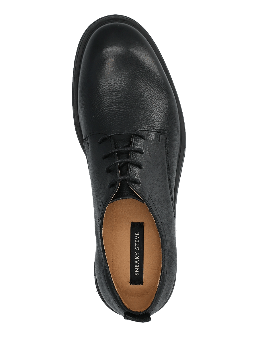 Sneaky Steve - Tor Brown Grain - derby-schuhe - black grain - 3