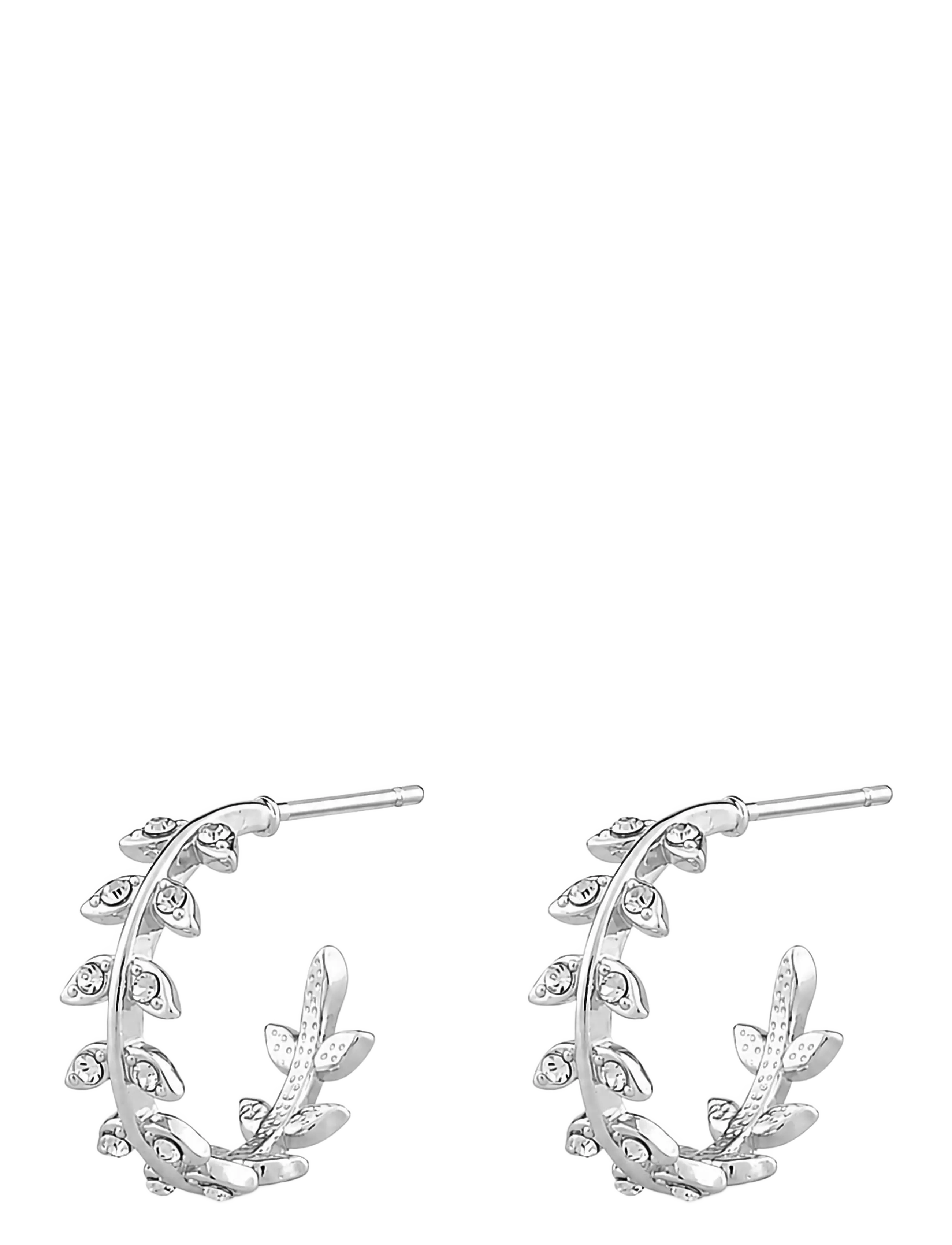 SNÖ of Sweden Minna small ring branch ear s/clear - Onesize - SNÖ of Sweden - S/CLEAR / silver