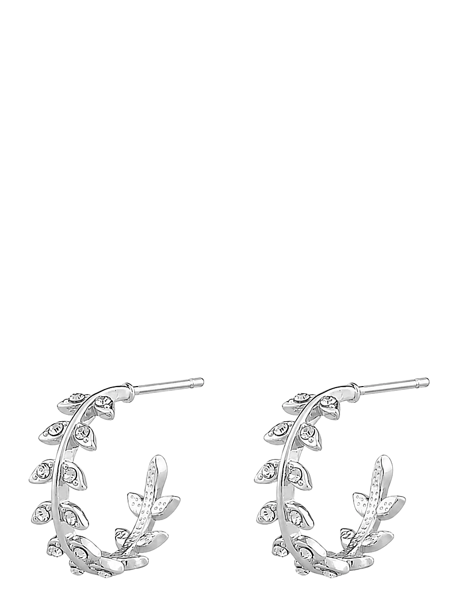 SNÖ of Sweden - Minna small ring branch ear s/clear - Onesize - hoops - s/clear - 1