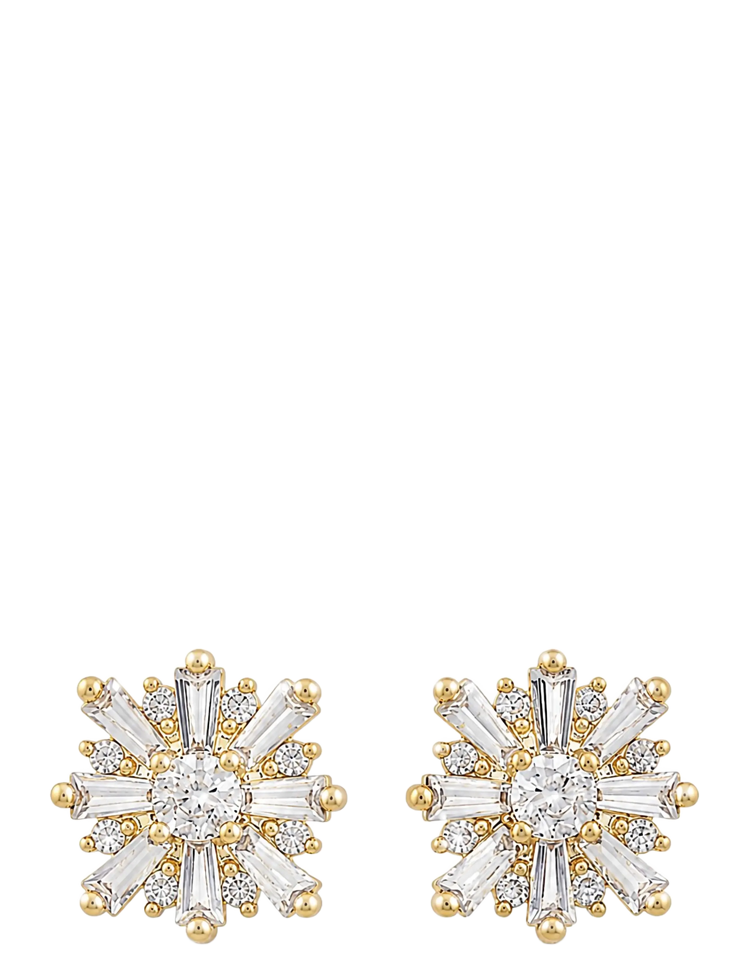 SNÖ of Sweden Misty round ear g/clear - Onesize - SNÖ of Sweden - G/CLEAR / gold
