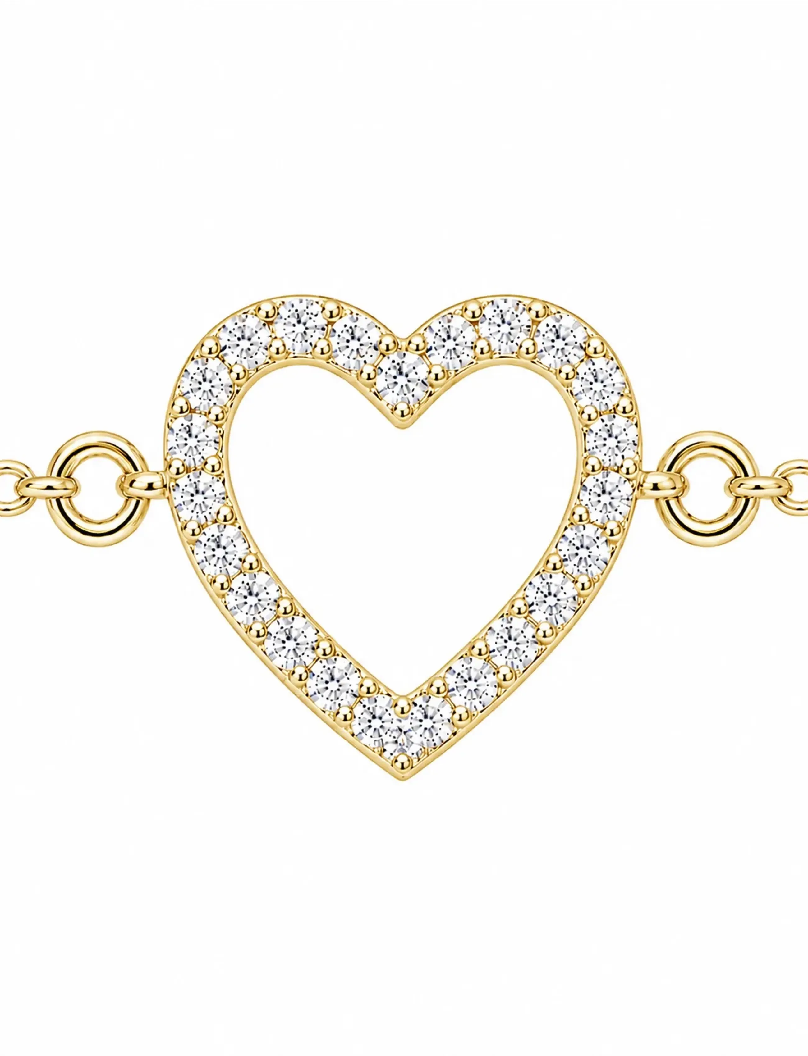 SNÖ of Sweden - Valentina chain brace g/clear - Onesize - chain bracelets - g/clear - 3
