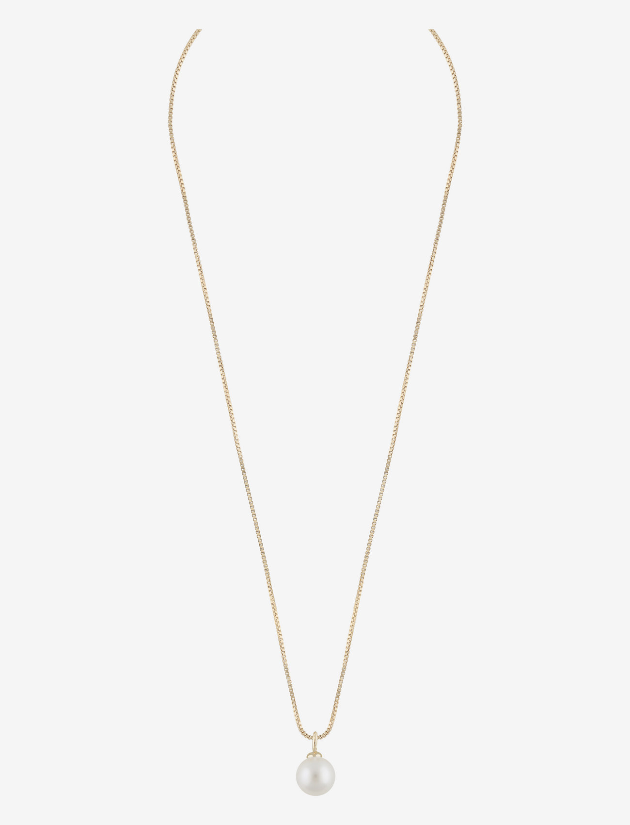 SNÖ of Sweden - Core pearl pendant neck - g/white - 0