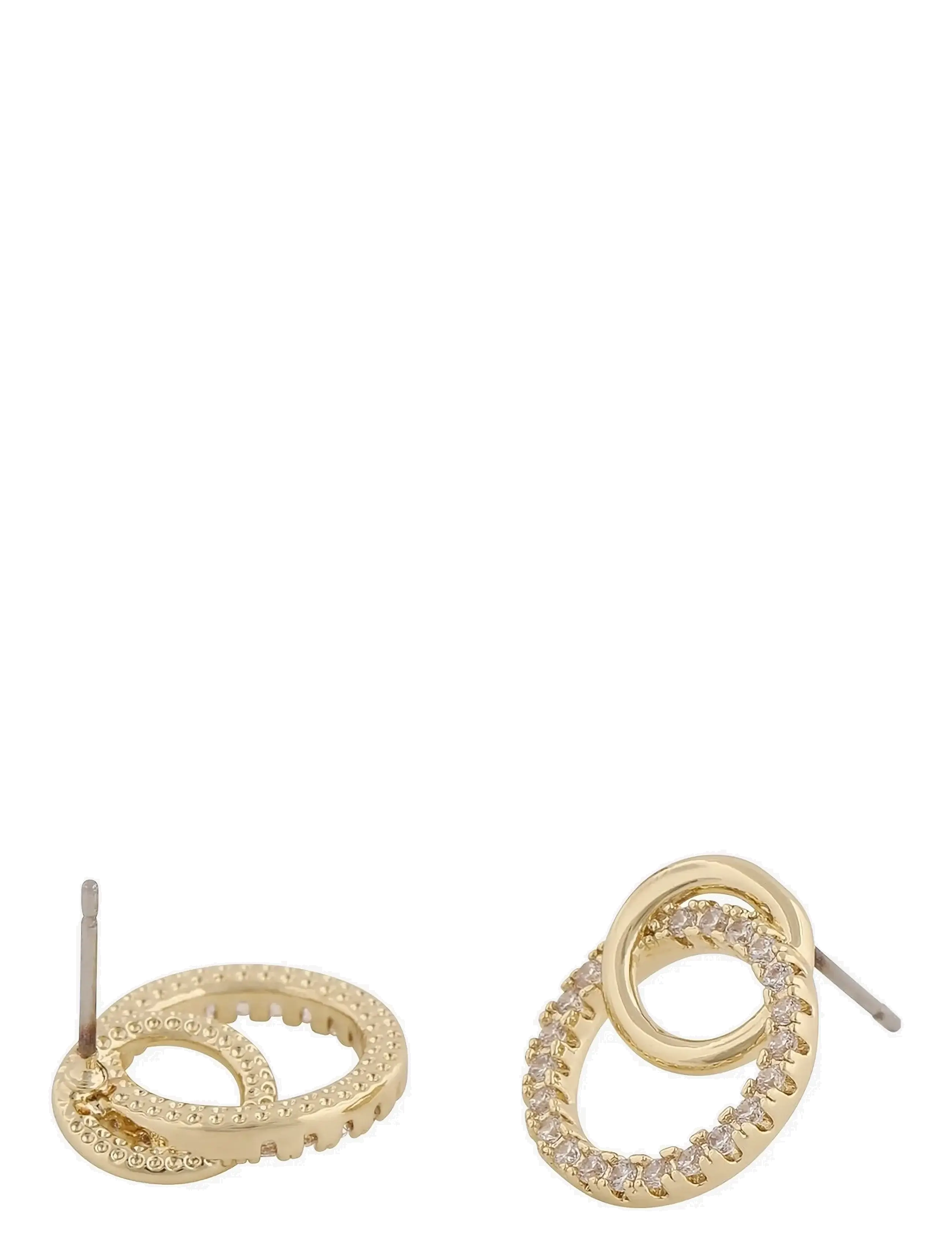 SNÖ of Sweden - Mona Irregular Ear - gold/clear - 2