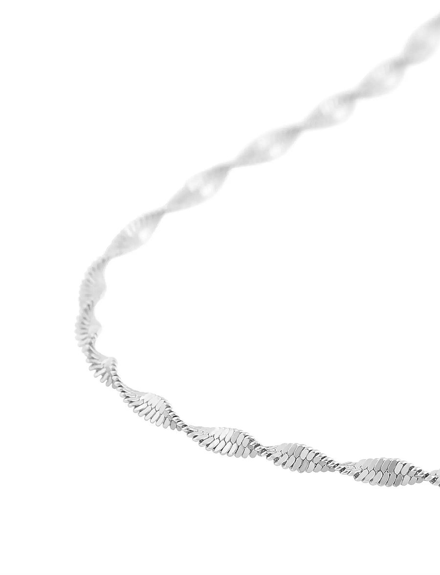 SNÖ of Sweden - Lisbon neck 45 plain s - 45 cm - chain necklaces - plain s - 2