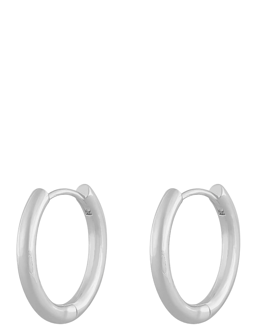 SNÖ of Sweden - Amsterdam small ring ear 20mm plain s - Onesize - creoler & hoops - plain s - 2